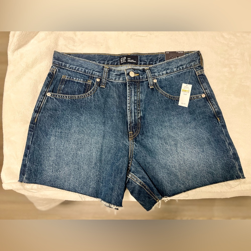 GAP Size 12 Jean Shorts (High rise)